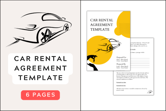 Car Rental Agreement Canva Template: Build Brand Trust