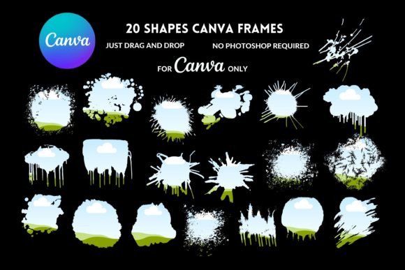 Editable Canva Frames: Drag-and-Drop Design for Modern Creators