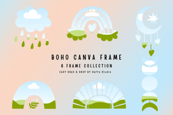 Effortless Boho Canva Frames for Beginners