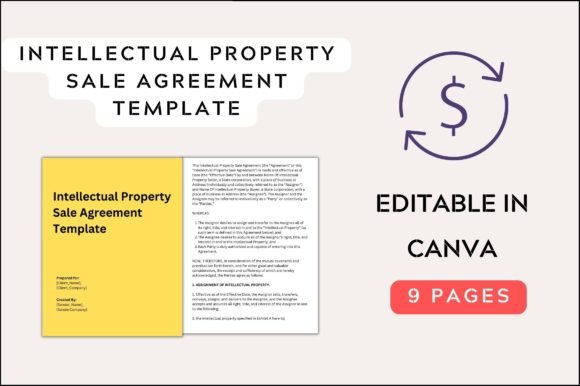IP Sale Contract Canva: Your Editable Solution for Professional Business Branding