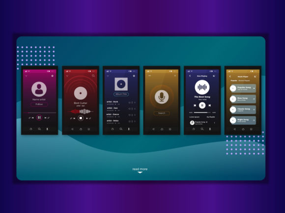 Music App Landing Page Templates: A Designer's Take
