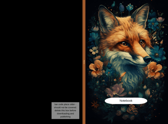 Stunning Fox Book Covers: 6x9 KDP Templates Inside
