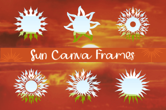 Sun Canva Frames: 18 Templates to Elevate Your Creativity