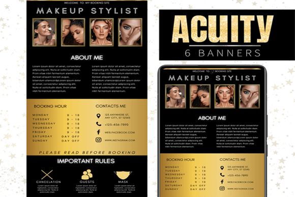 Transform Your Booking Page: Acuity Scheduling Canva Template Guide