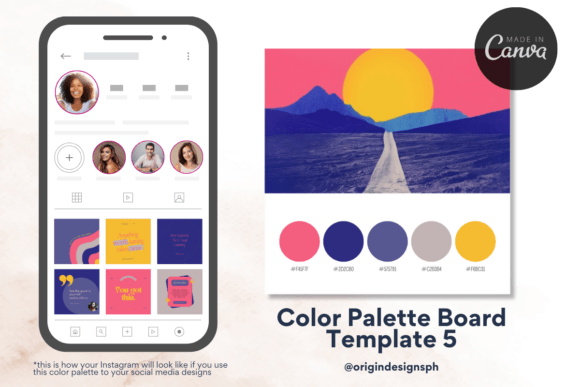 Unlock Cohesive Branding with Canva Templates Color Palette5